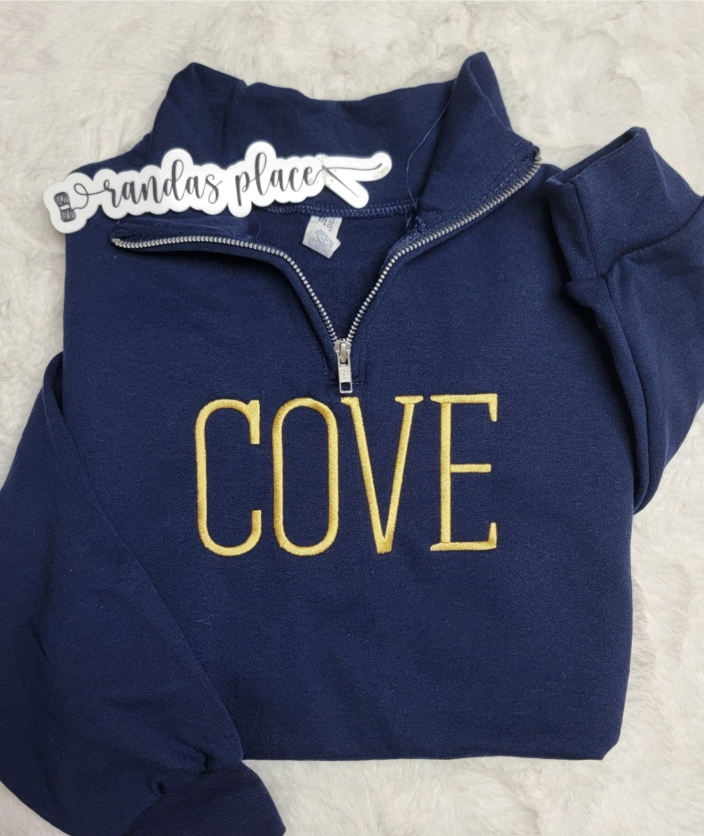 Rye Cove War Eagles Quarter Zip