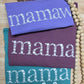 Floral Comfort Colors Custom Name Tee