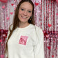 Be Mine Embroidered Valentine Crewneck