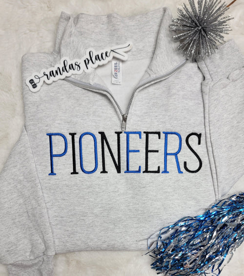 *FUNDRAISER*Pioneers Quarter Zip