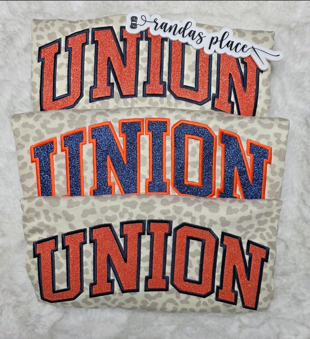 Union Sparkle Leopard Tee