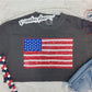 American Flag Ribbon Tee