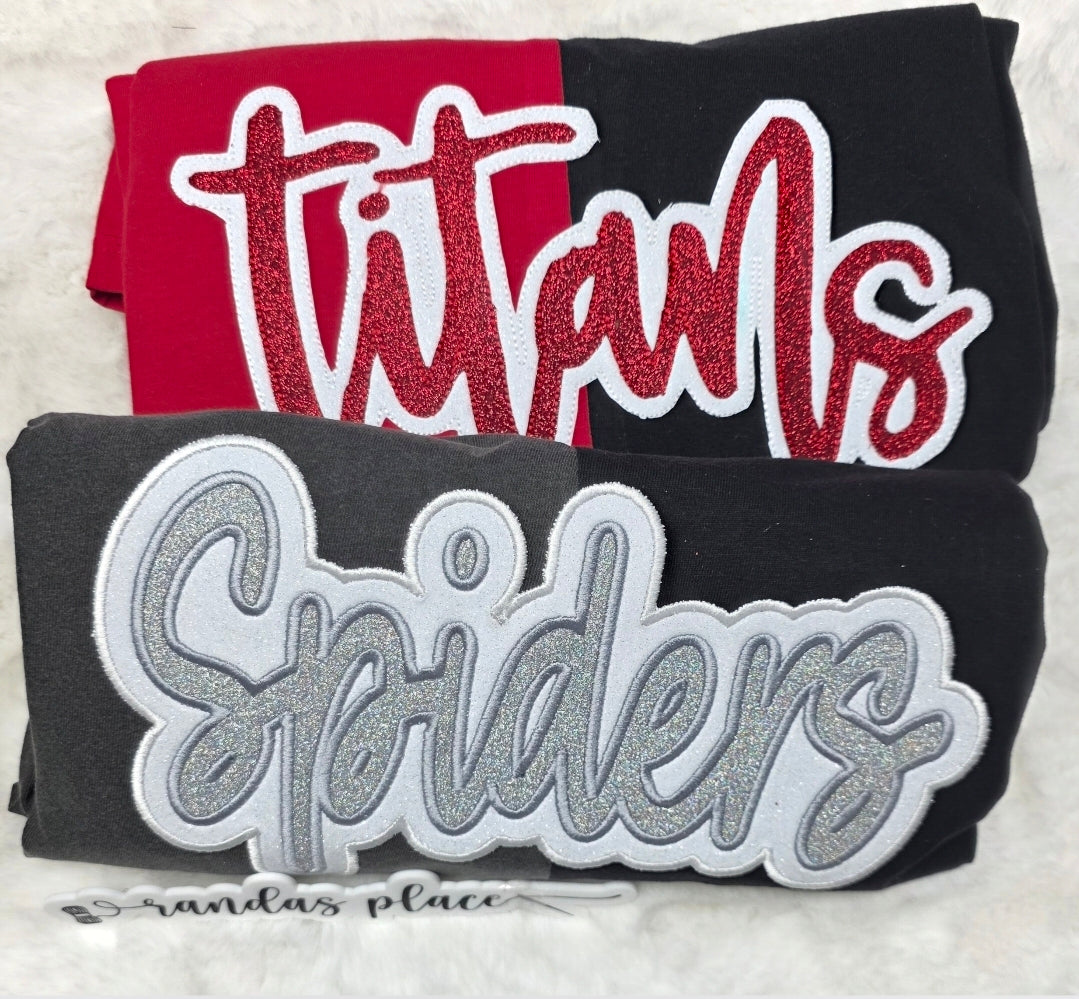 Custom Order Split Sparkle Tee