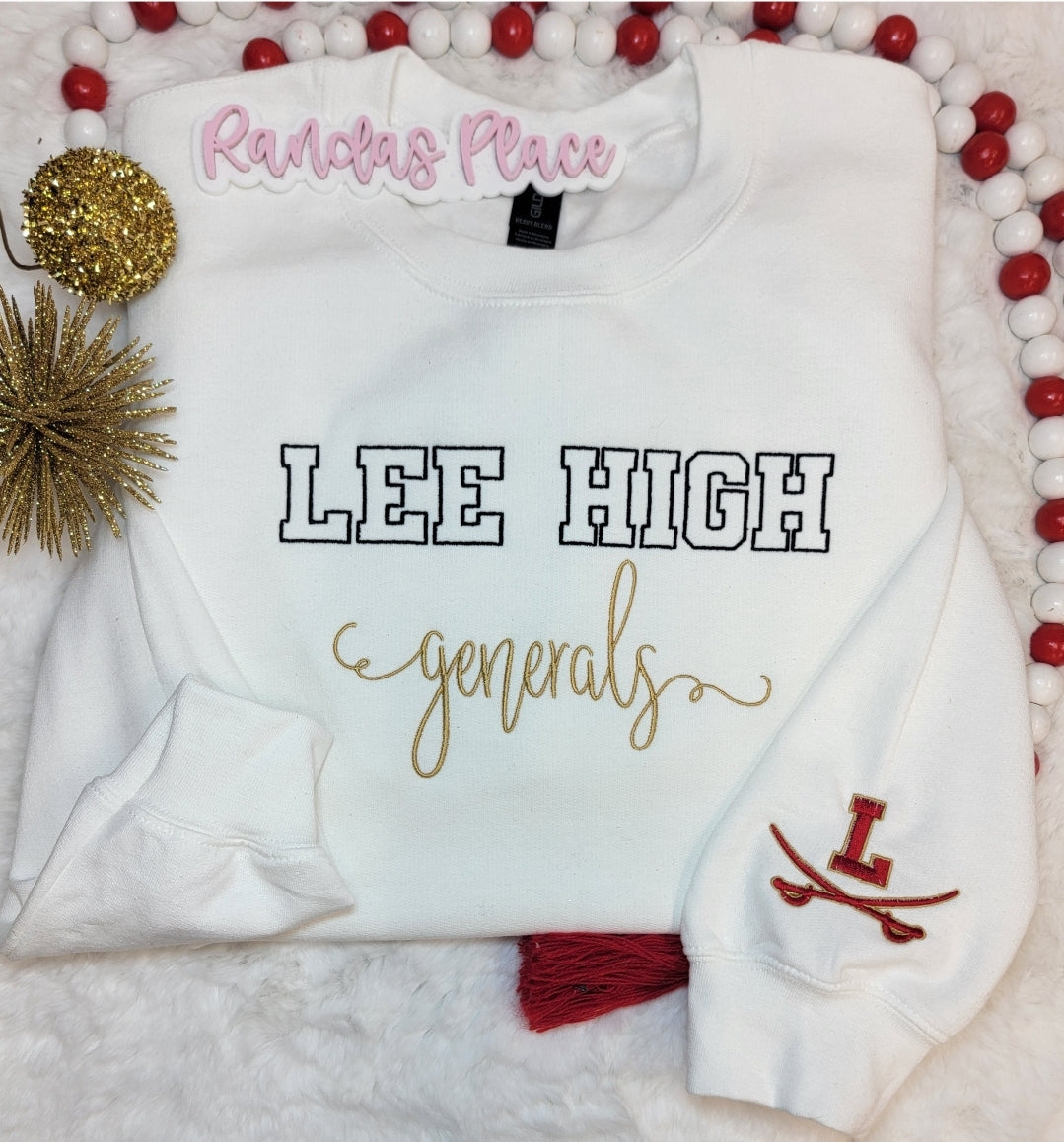 Lee High Generals Crewneck