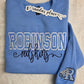 Ross N. Robinson Redskins Varsity & Script Crewneck