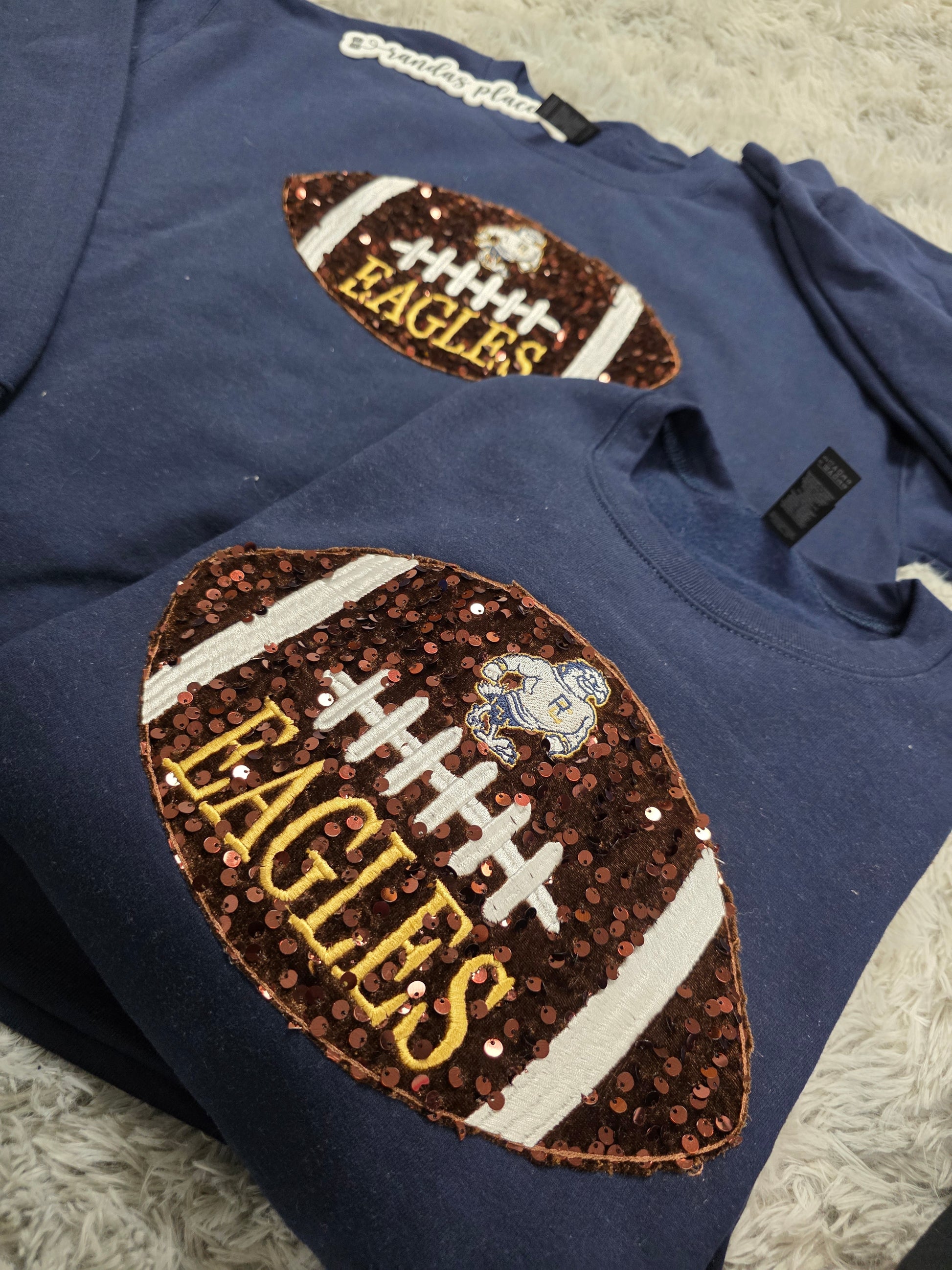 Rye Cove War Eagles Football Sequence Tee/Sweatshirt