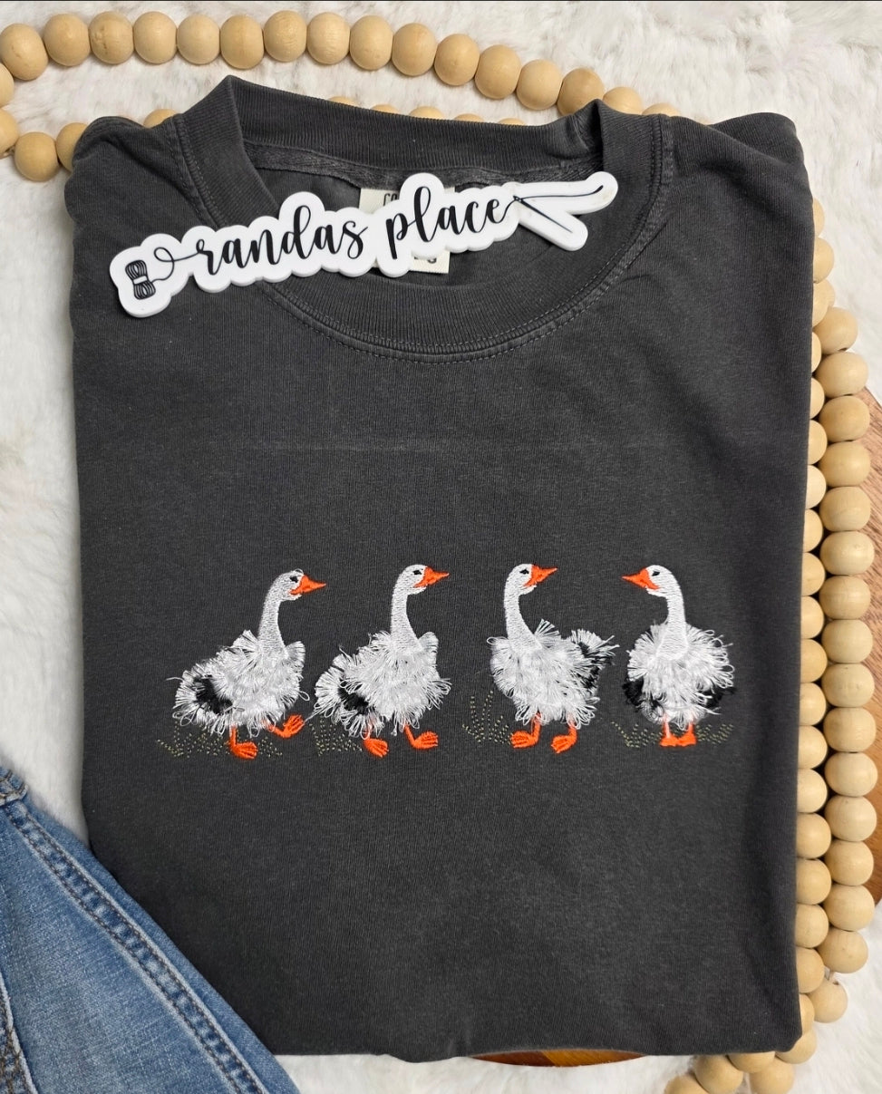 Goose Fringed Shirt