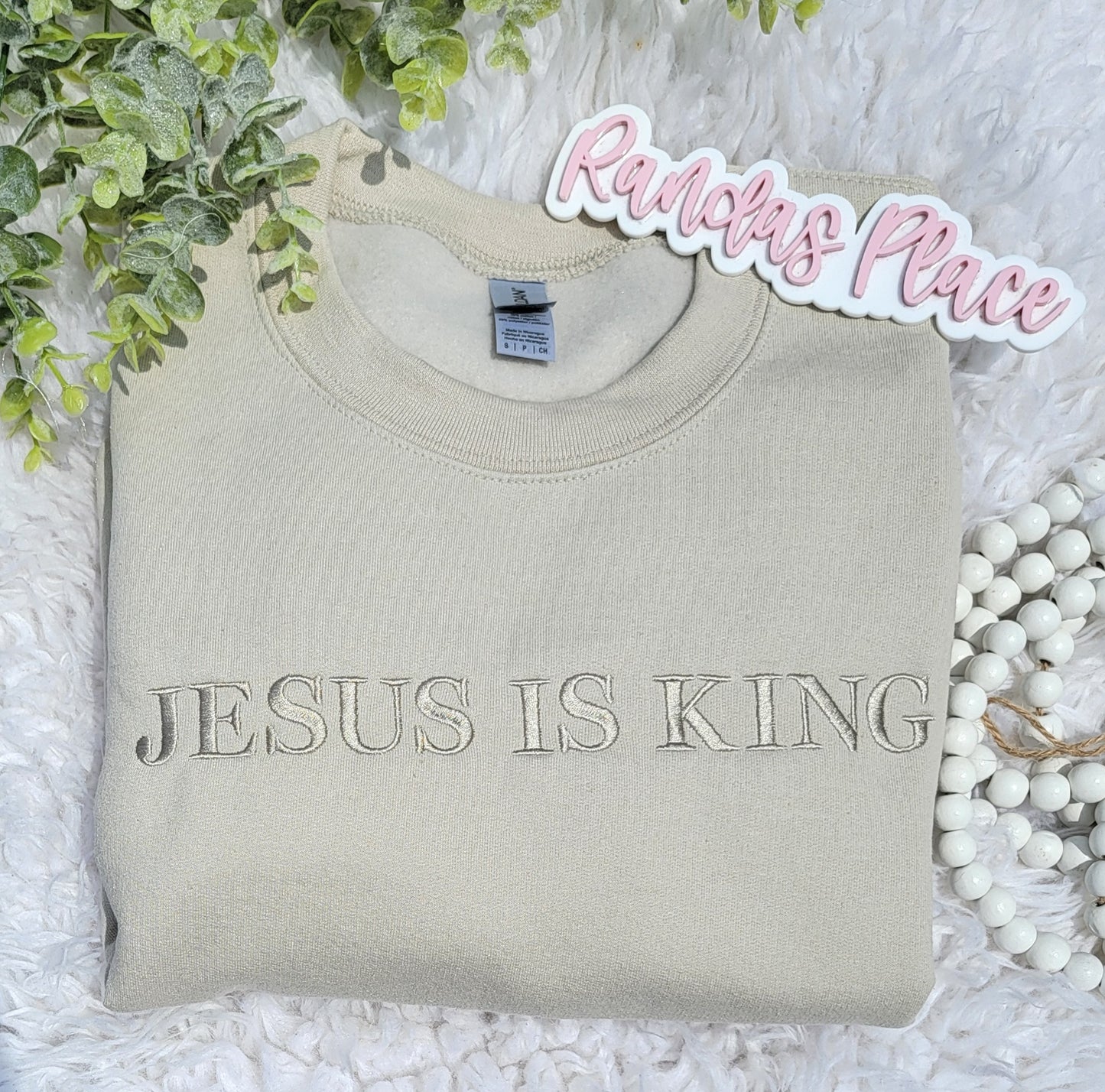 Jesus is King Crewneck