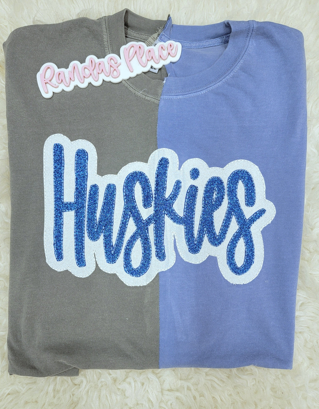 Huskies Split Sparkle Tee