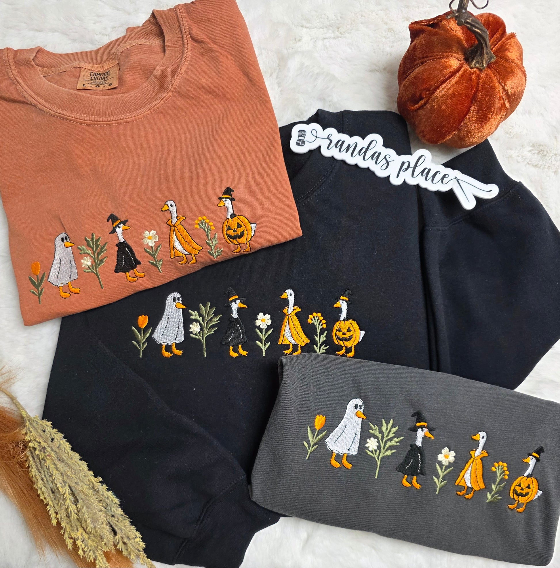 Spooky Goose Goose Halloween Tee/Sweatshirt