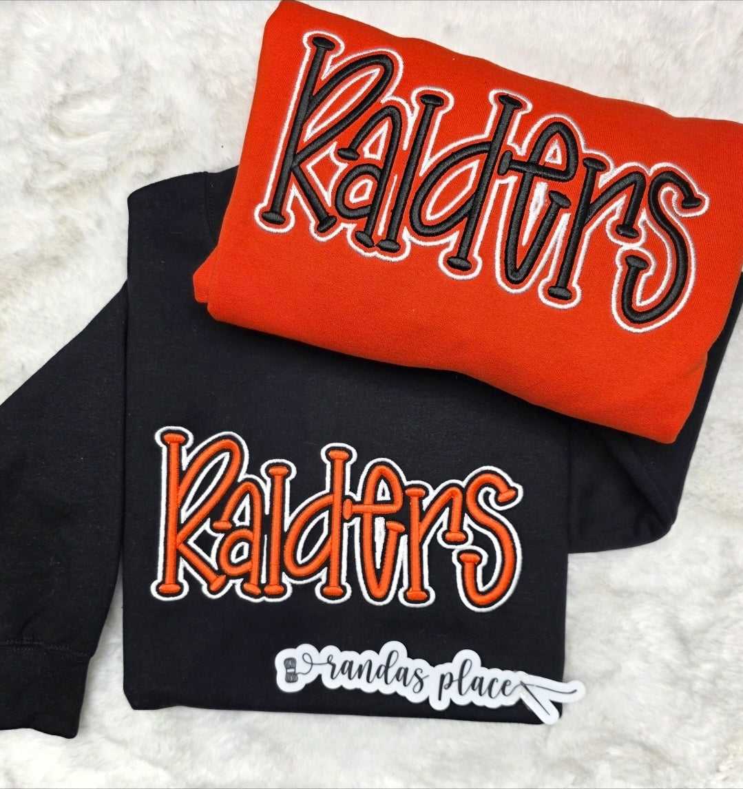 Raiders Puff Crewneck