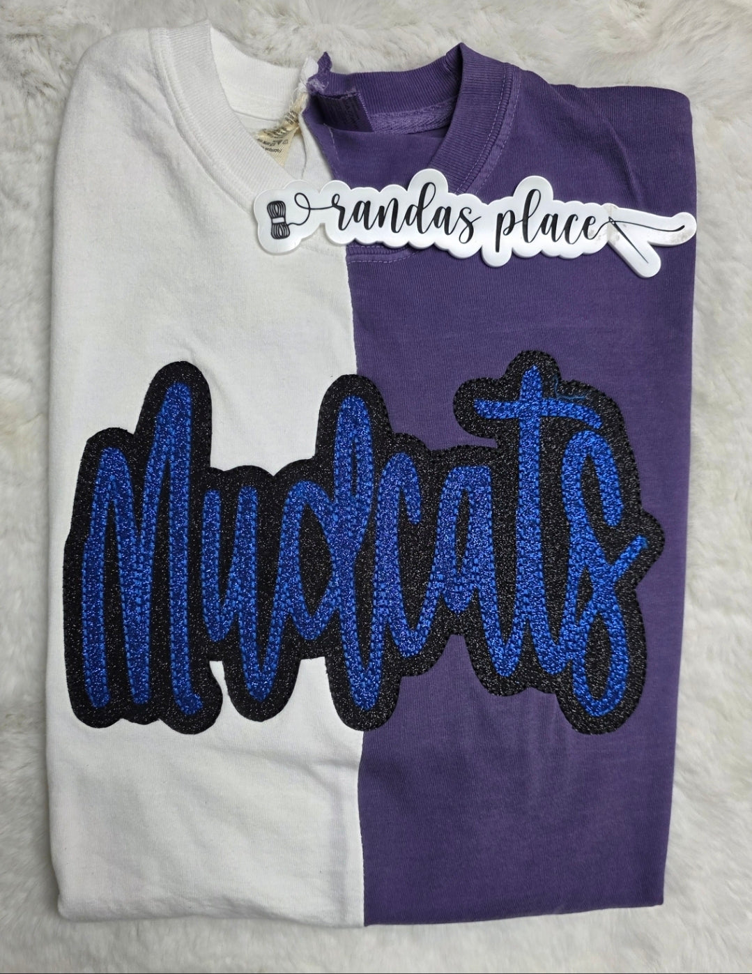 Clinch River Mudcats Split Sparkle Tee