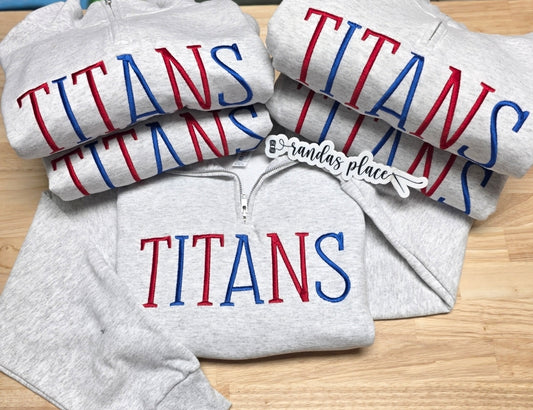 Twin Springs Titans Quarter Zip