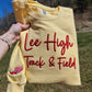 Lee High Track & Field Puff Comfort Colors Crewneck