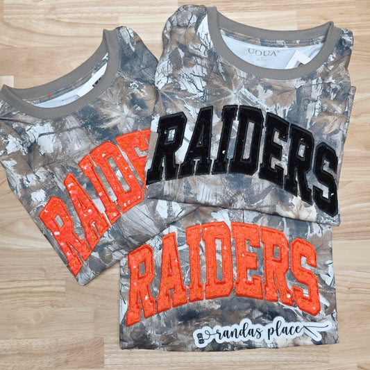 Raiders Camo Sequence Tee