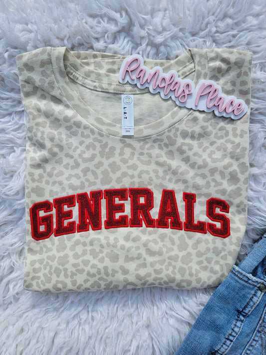 Generals Sparkle Leopard Tee