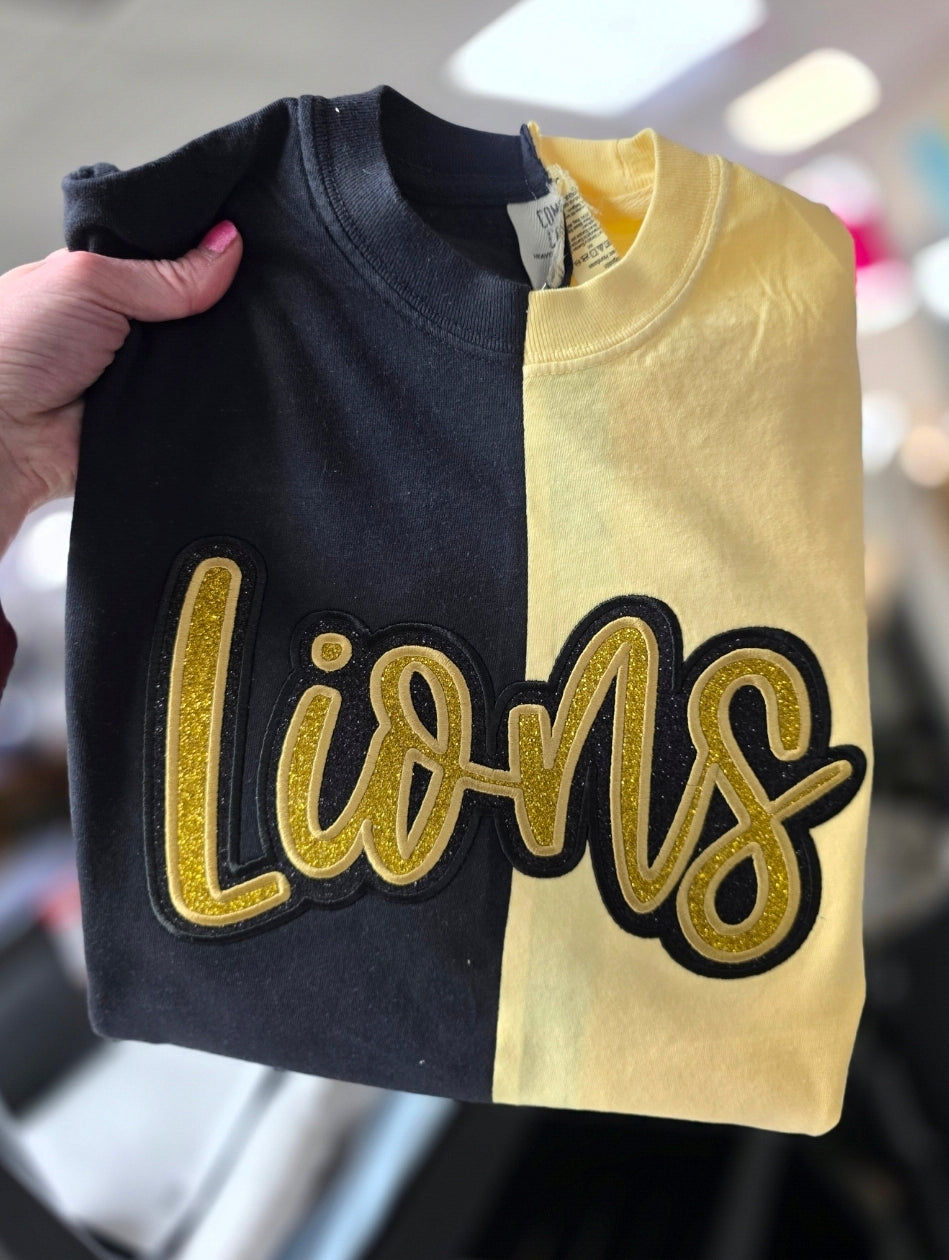 Custom Order Split Sparkle Tee