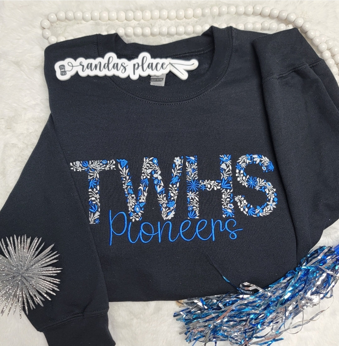 Thomas Walker Pioneers Floral Crewneck