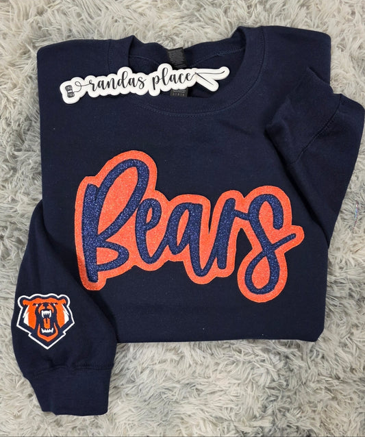 Bears Sparkle Sweatshirt/Tee