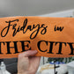 Fridays in the City Comfort Color Tee