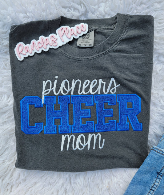 Pioneers Cheer Mom Tee