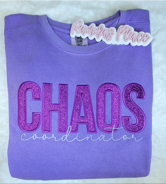 Chaos Coordinator Comfort Colors Crewneck