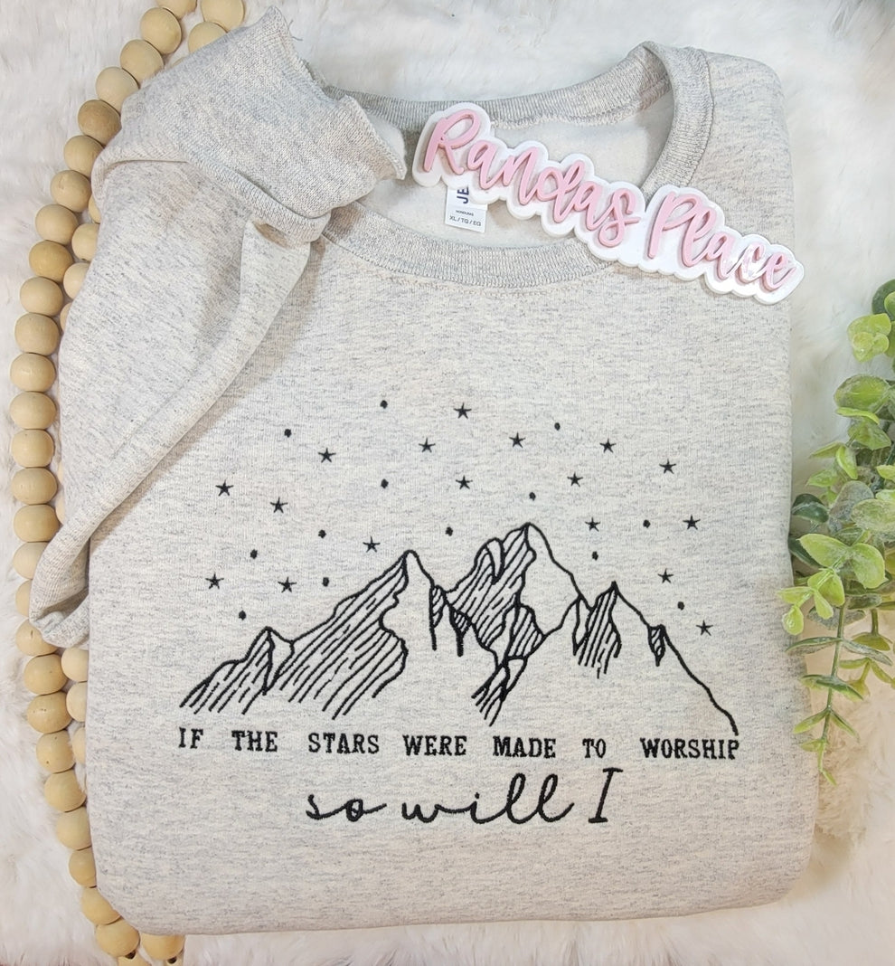 Stars Worship Inspirational Tee/Sweatshirt