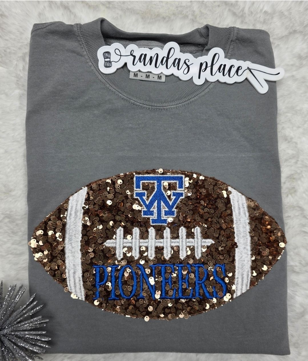 Thomas Walker Pioneers Football Sequence Tee/Sweatshirt