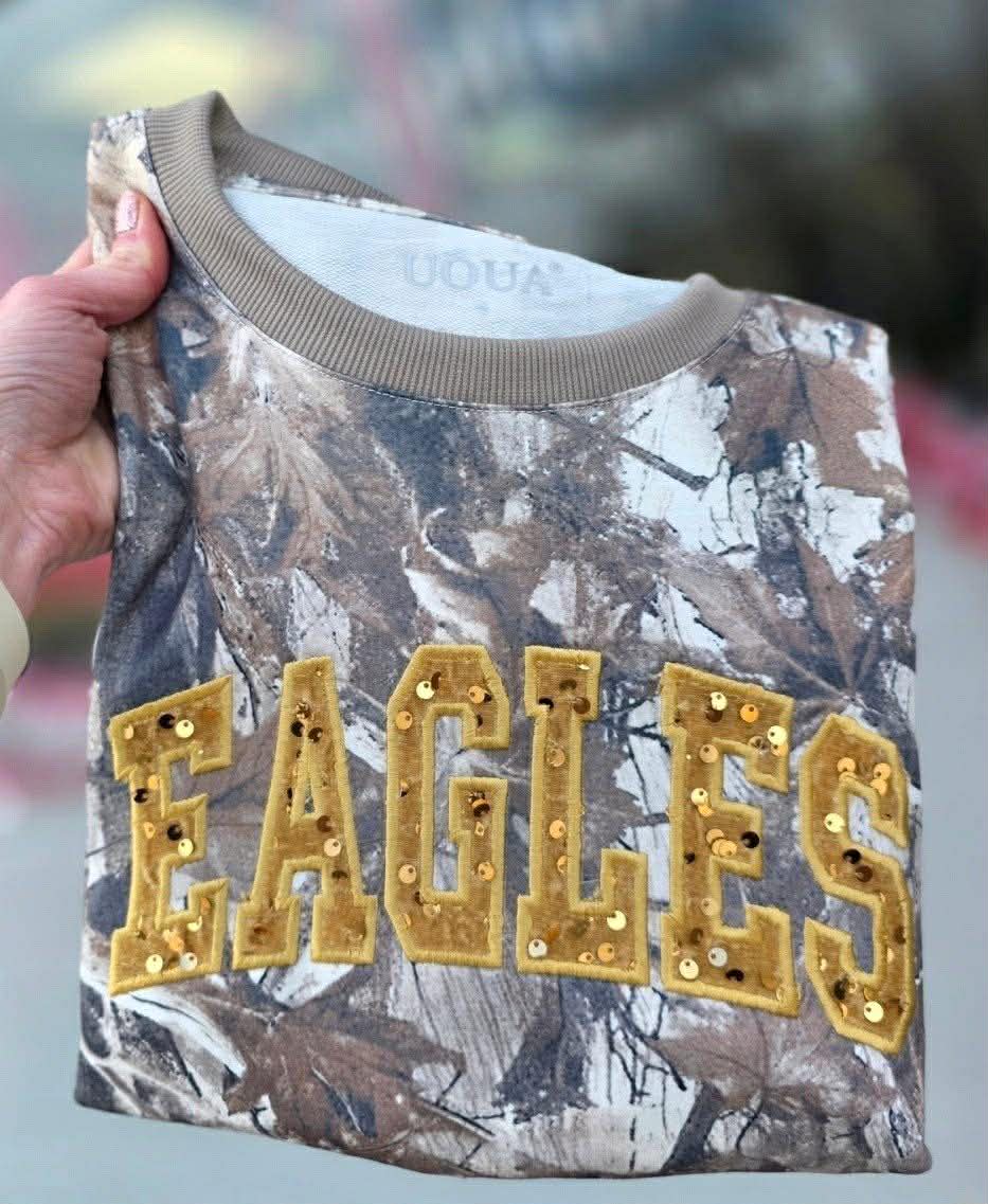 Eagles Camo Sequence Tee