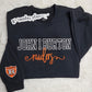 John I Burton Raiders Varsity & Script Crewneck