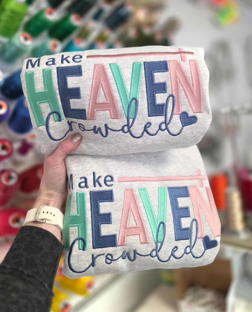Make Heaven Crowded Sweatshirt/Tee
