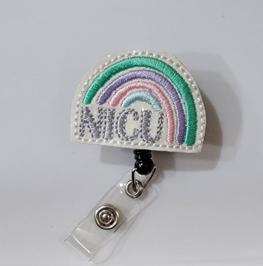 Nicu Rainbow Badge Reel