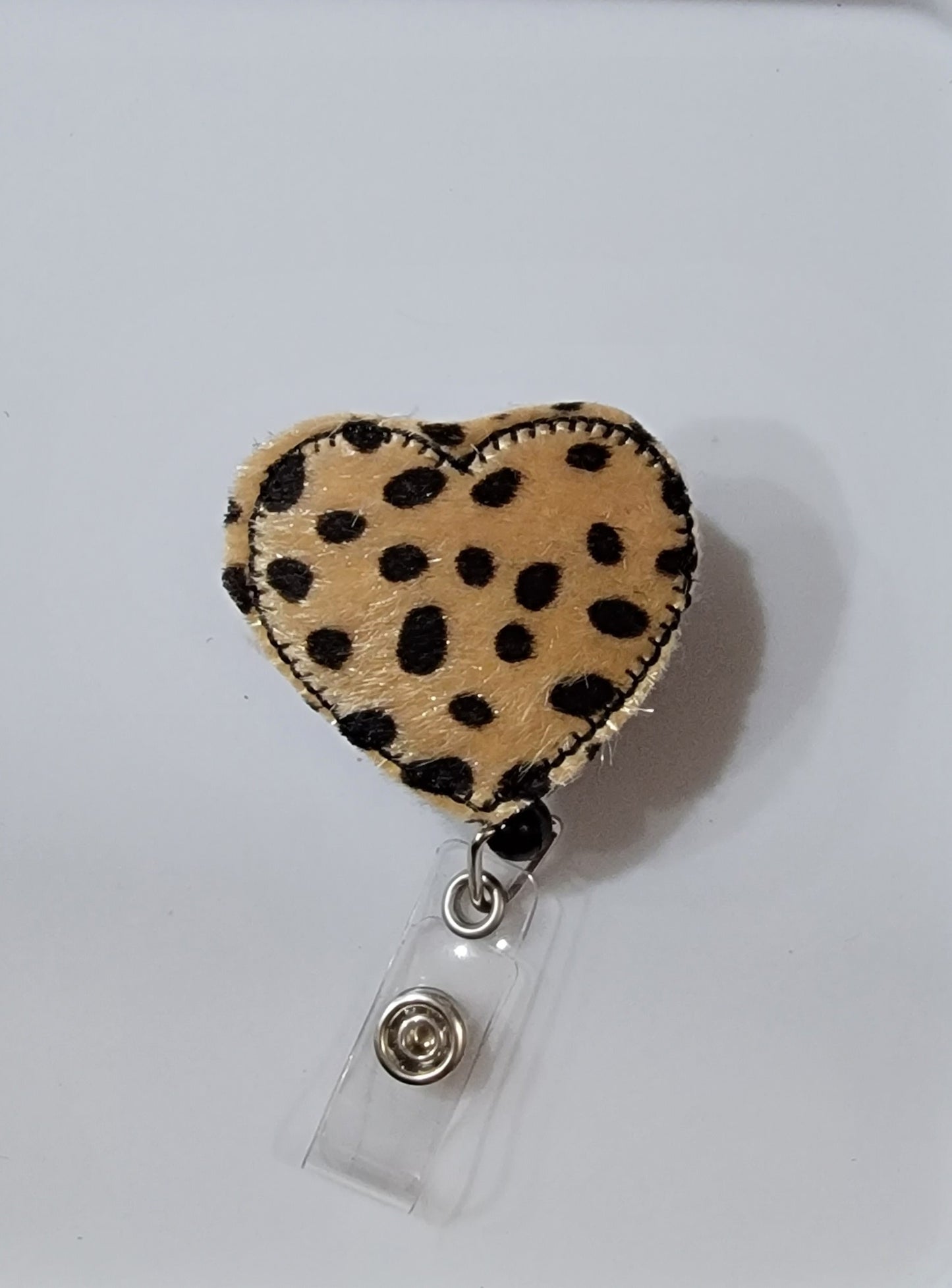 Cheetah Heart Badge Reel