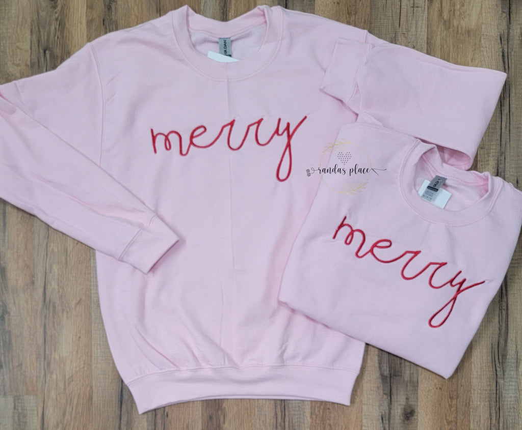 Pink Merry Crewneck