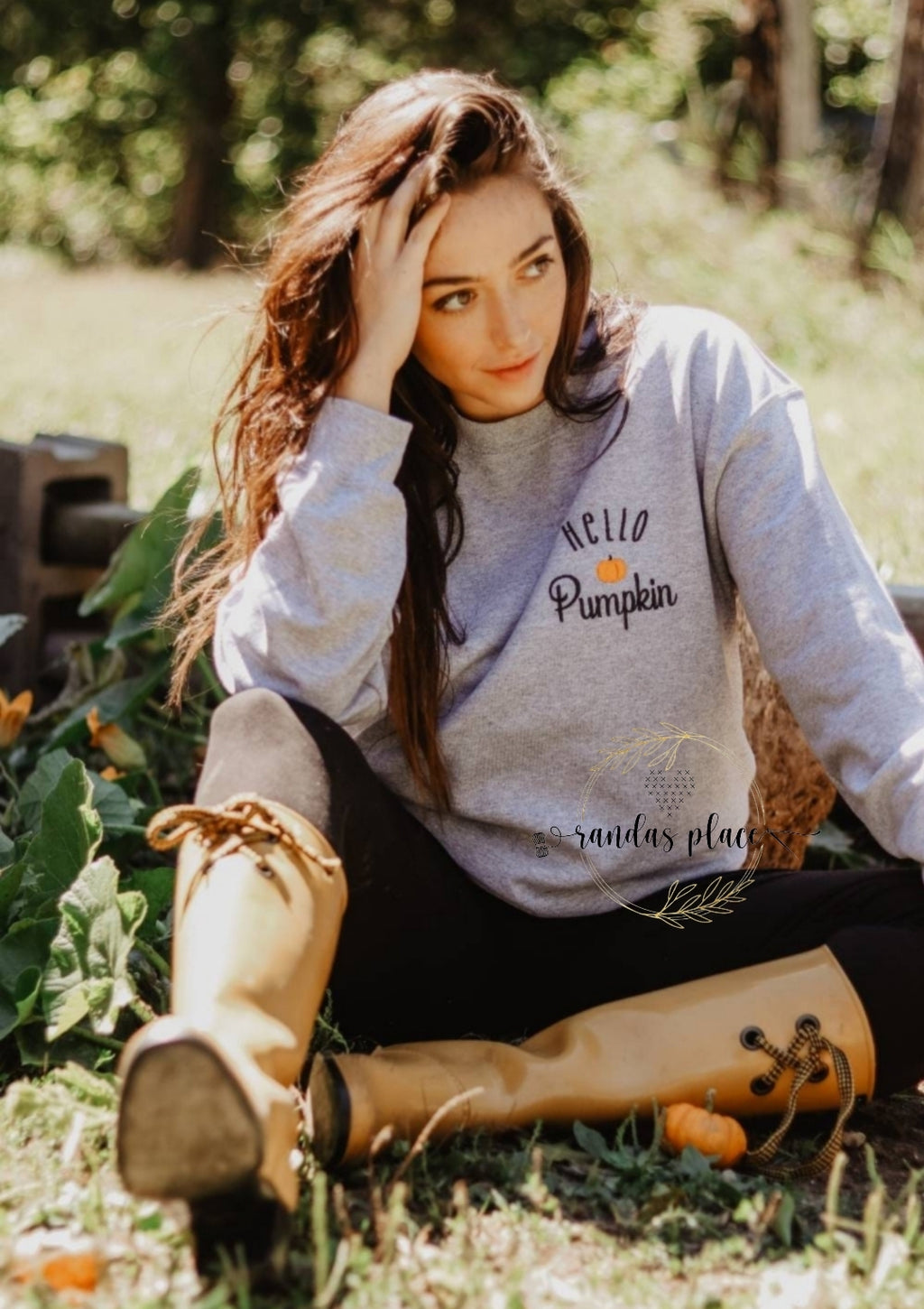 Hello Pumpkin Fall Sweatshirt