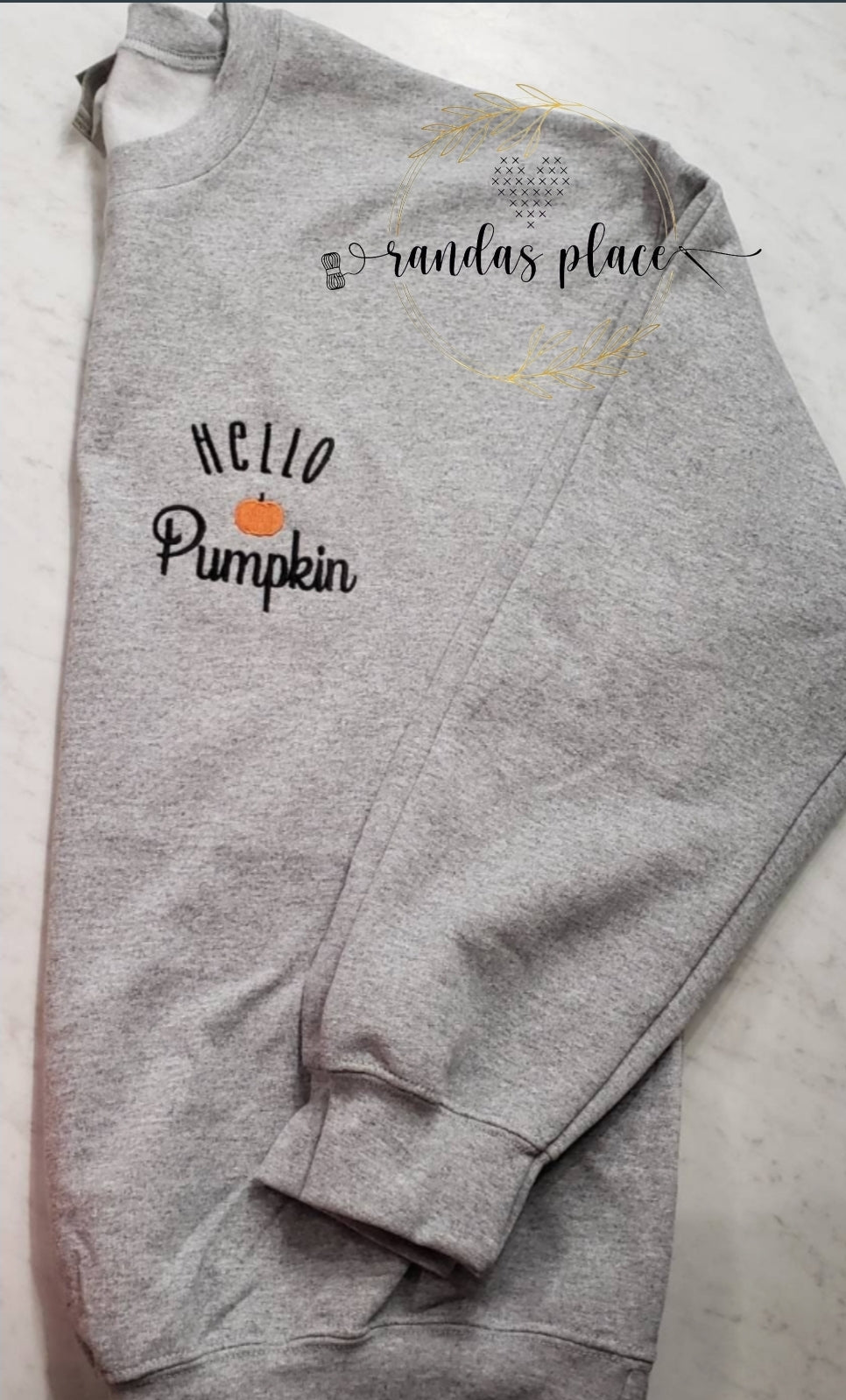Hello Pumpkin Fall Sweatshirt