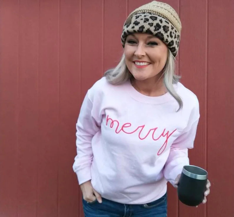 Pink Merry Crewneck